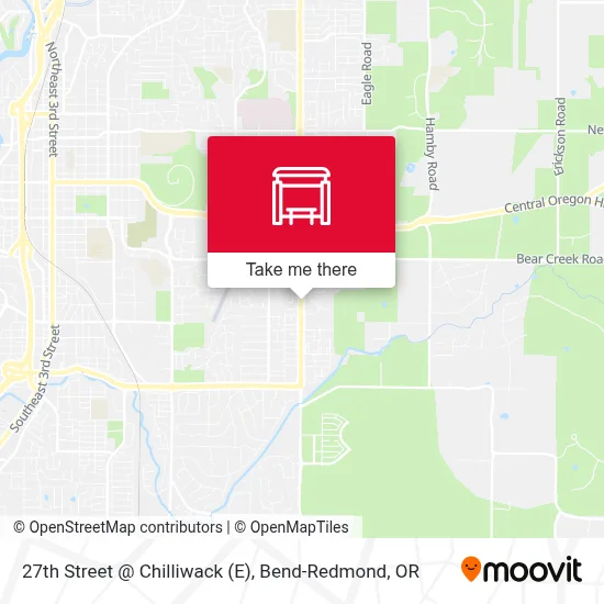 Mapa de 27th Street @ Chilliwack (E)