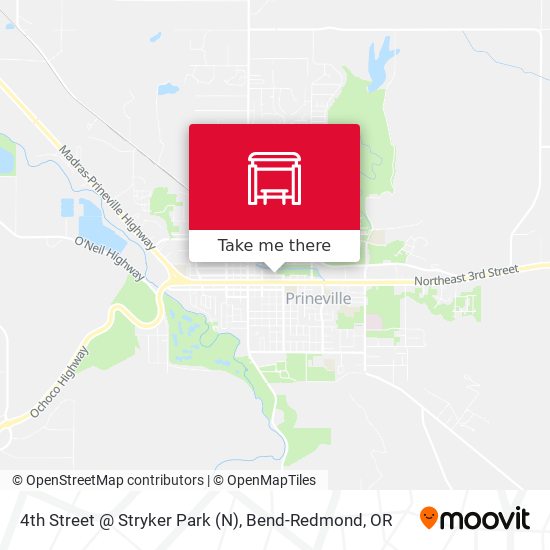 4th Street @ Stryker Park (N) map