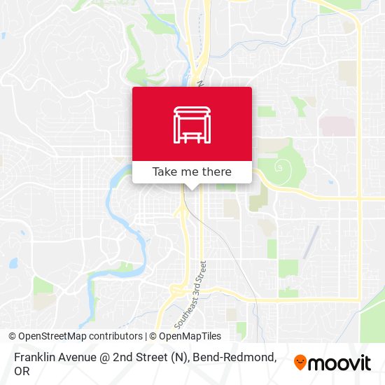 Franklin Avenue @ 2nd Street (N) map
