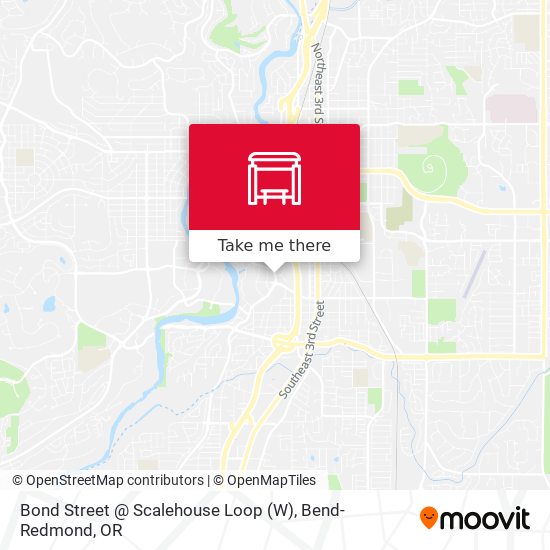 Mapa de Bond Street @ Scalehouse Loop (W)