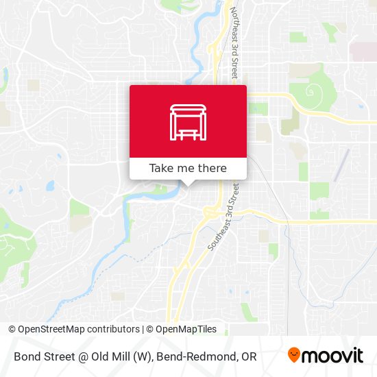Mapa de Bond Street @ Old Mill (W)