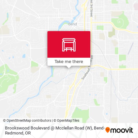 Mapa de Brookswood Boulevard @ Mcclellan Road (W)