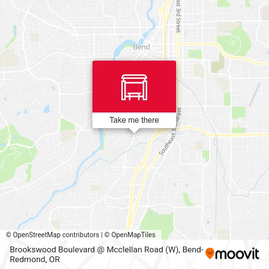 Mapa de Brookswood Boulevard @ Mcclellan Road (W)
