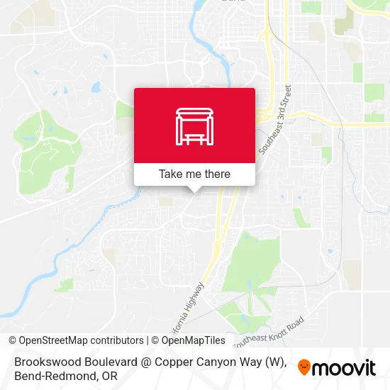 Mapa de Brookswood Boulevard @ Copper Canyon Way