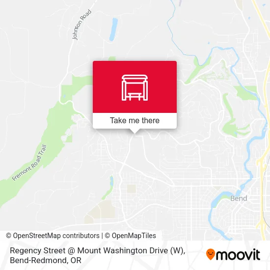 Mapa de Regency Street @ Mount Washington Drive