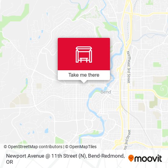 Newport Avenue @ 11th Street map