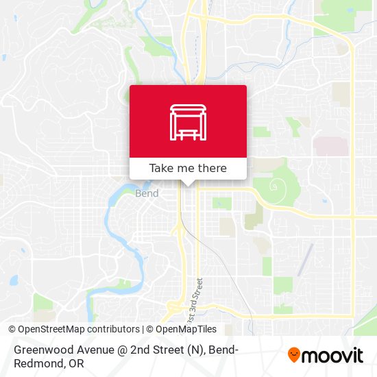 Greenwood Avenue @ 2nd Street (N) map