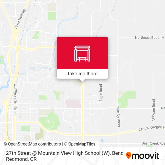 27th Street @ Mountain View High School (W) map