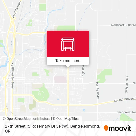 Mapa de 27th Street @ Rosemary Drive (W)