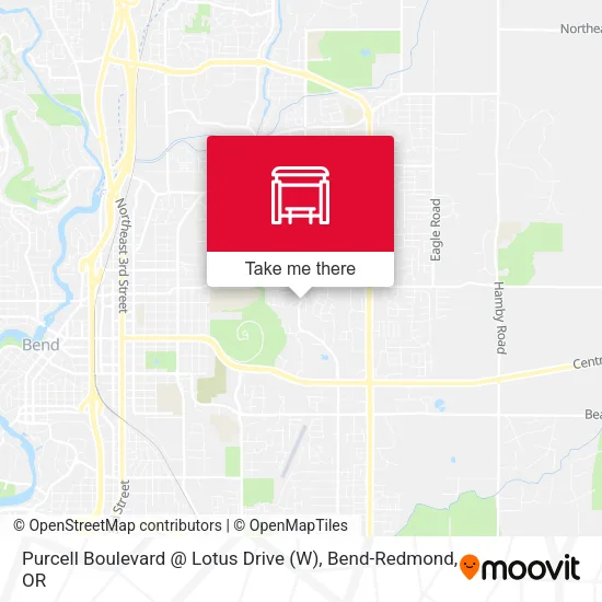 Mapa de Purcell Boulevard @ Lotus Drive (W)