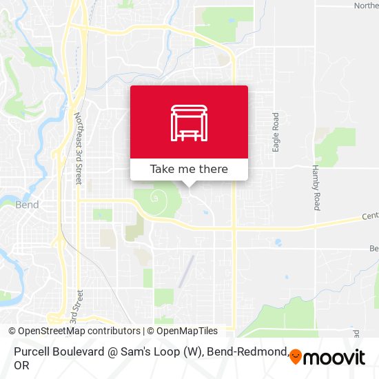 Mapa de Purcell Boulevard @ Sam's Loop (W)
