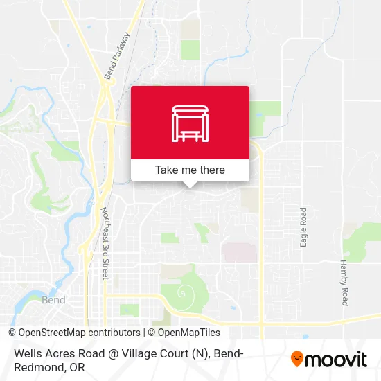 Mapa de Wells Acres Road @ Village Court (N)