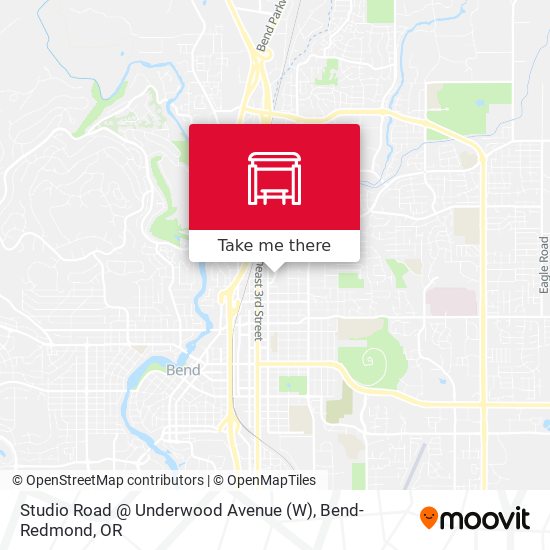 Mapa de Studio Road @ Underwood Avenue (W)