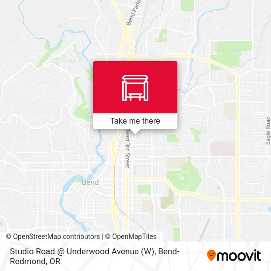 Mapa de Studio Road @ Underwood Avenue (W)