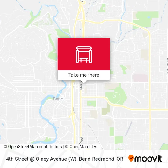 Mapa de 4th Street @ Olney Avenue (W)