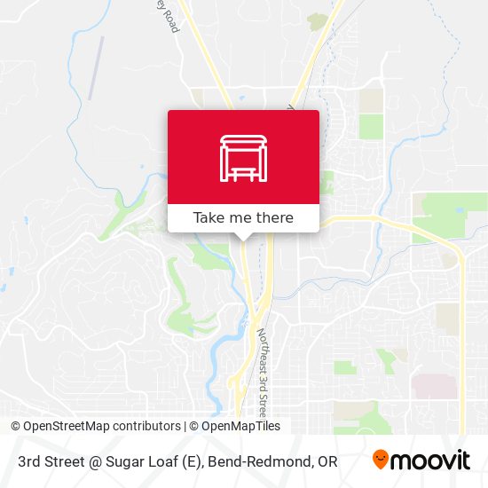 3rd Street @ Sugar Loaf (E) map