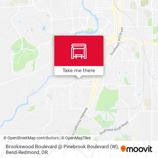 Mapa de Brookswood Boulevard @ Pinebrook Boulevard (W)