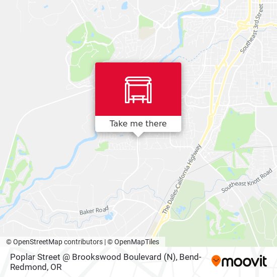 Poplar Street @ Brookswood Boulevard (N) map