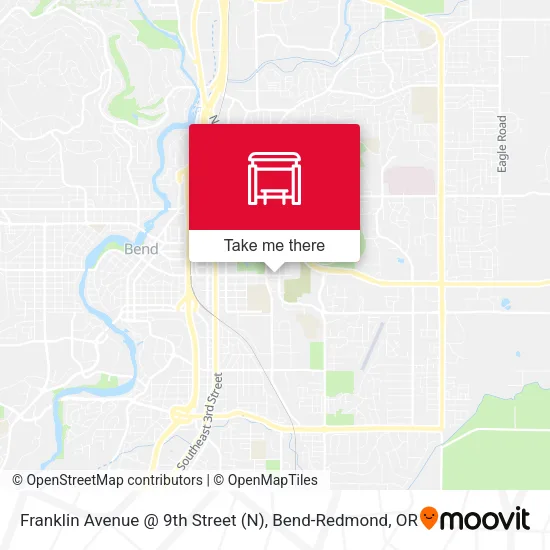 Franklin Avenue @ 9th Street (N) map