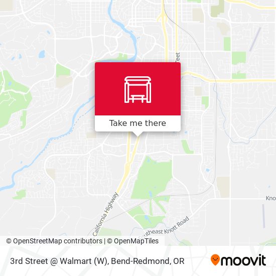3rd Street @ Walmart map