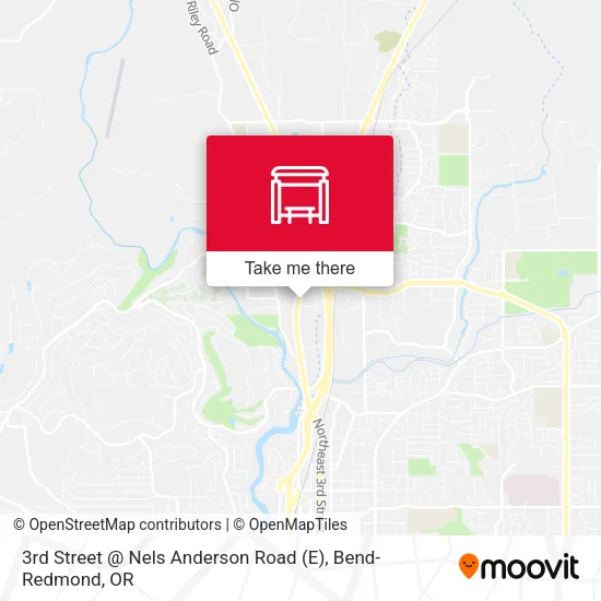Mapa de 3rd Street @ Nels Anderson Road (E)