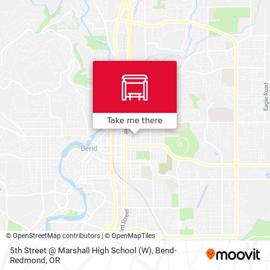 Mapa de 5th Street @ Marshall High School (W)