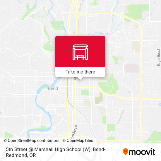 5th Street @ Marshall High School (W) map