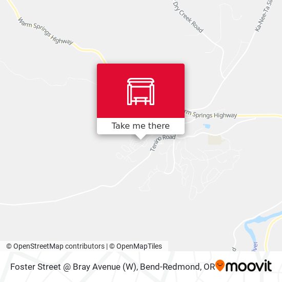 Foster Street @ Bray Avenue (W) map