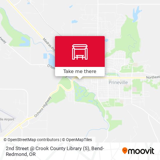 Mapa de 2nd Street @ Crook County Library