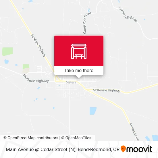 Mapa de Main Avenue @ Cedar Street (N)