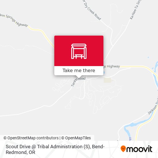 Mapa de Scout Drive @ Tribal Administration
