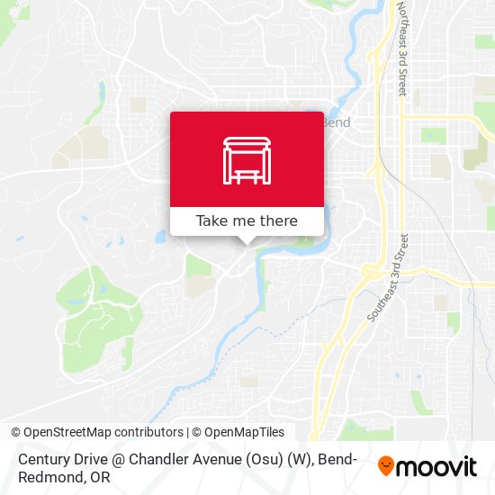 Century Drive @ Chandler Avenue (Osu) (W) map