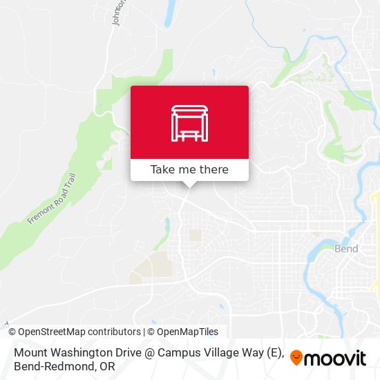 Mount Washington Drive @ Campus Village Way (E) map