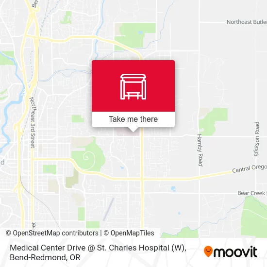 Medical Center Drive @ St. Charles Hospital (W) map