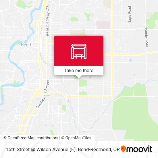 Mapa de 15th Street @ Wilson Avenue (E)