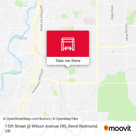 Mapa de 15th Street @ Wilson Avenue