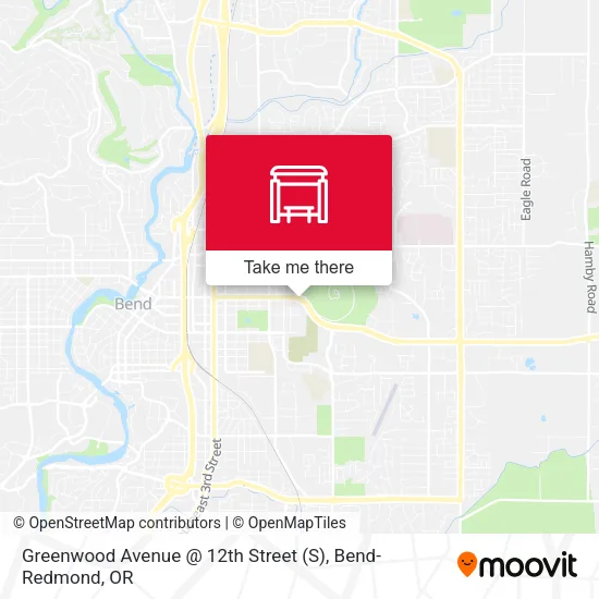 Mapa de Greenwood Avenue @ 12th Street