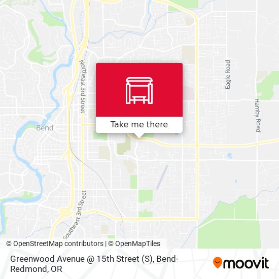 Greenwood Avenue @ 15th Street map