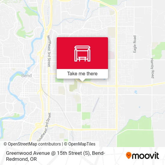 Mapa de Greenwood Avenue @ 15th Street