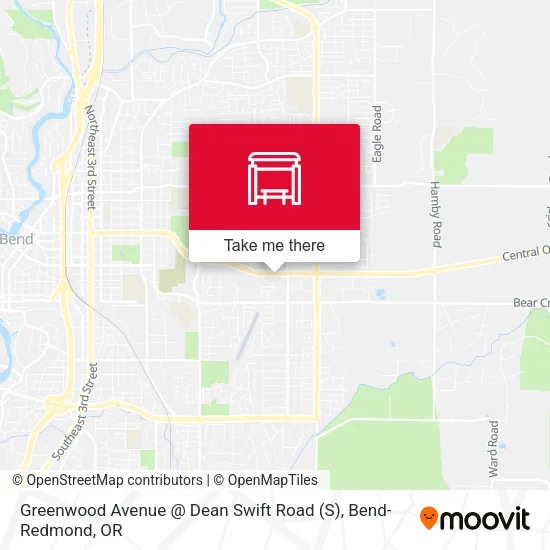 Mapa de Greenwood Avenue @ Dean Swift Road