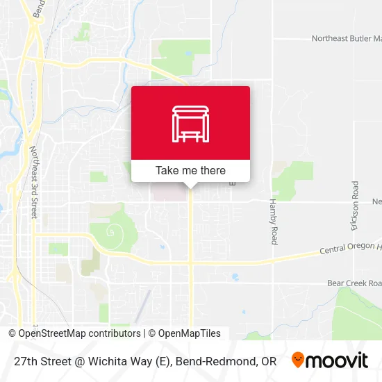 Mapa de 27th Street @ Wichita Way (E)
