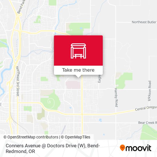 Mapa de Conners Avenue @ Doctors Drive (W)