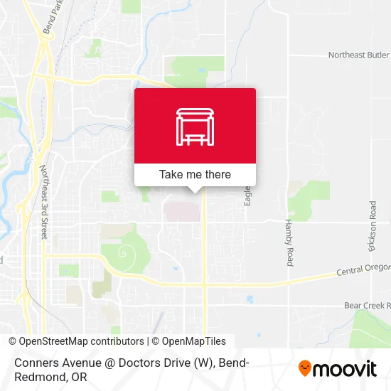 Mapa de Conners Avenue @ Doctors Drive (W)