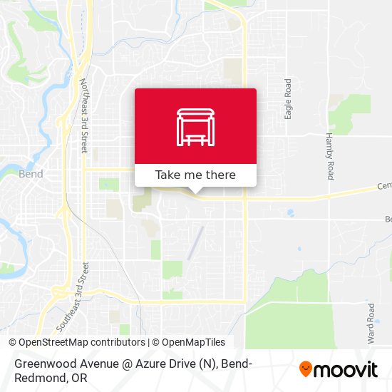 Mapa de Greenwood Avenue @ Azure Drive (N)
