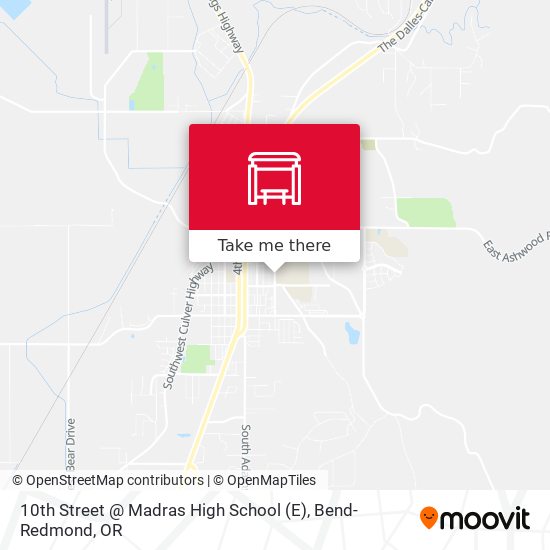 10th Street @ Madras High School (E) map