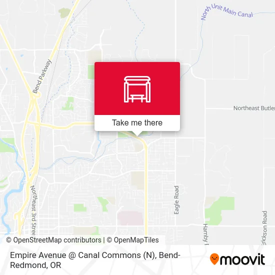 Empire Avenue @ Canal Commons (N) map