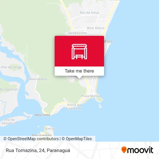 Rua Tomazina, 24 map