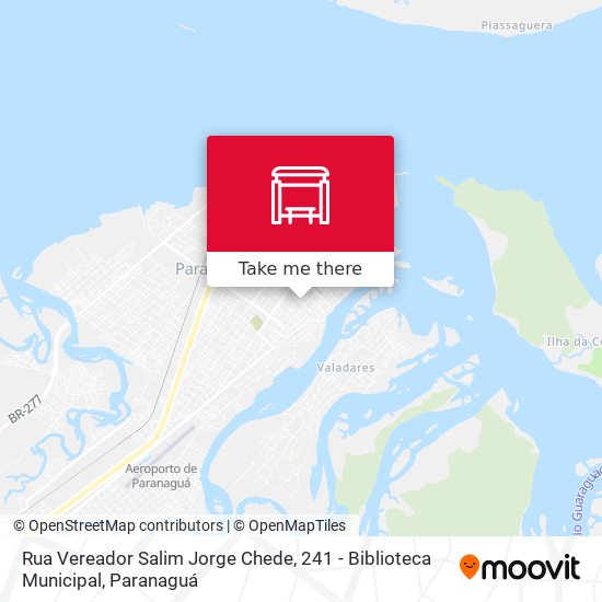 Rua Vereador Salim Jorge Chede, 241 - Biblioteca Municipal map