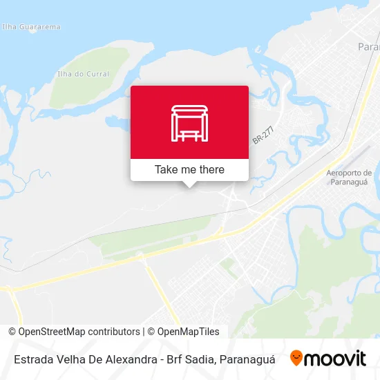 Estrada Velha De Alexandra - Brf Sadia map