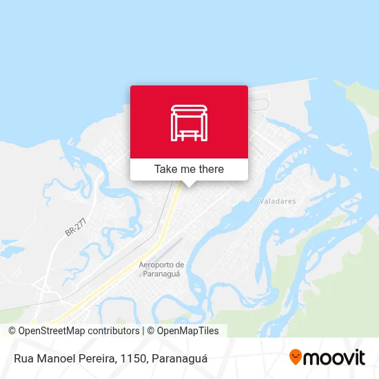 Rua Manoel Pereira, 1150 map